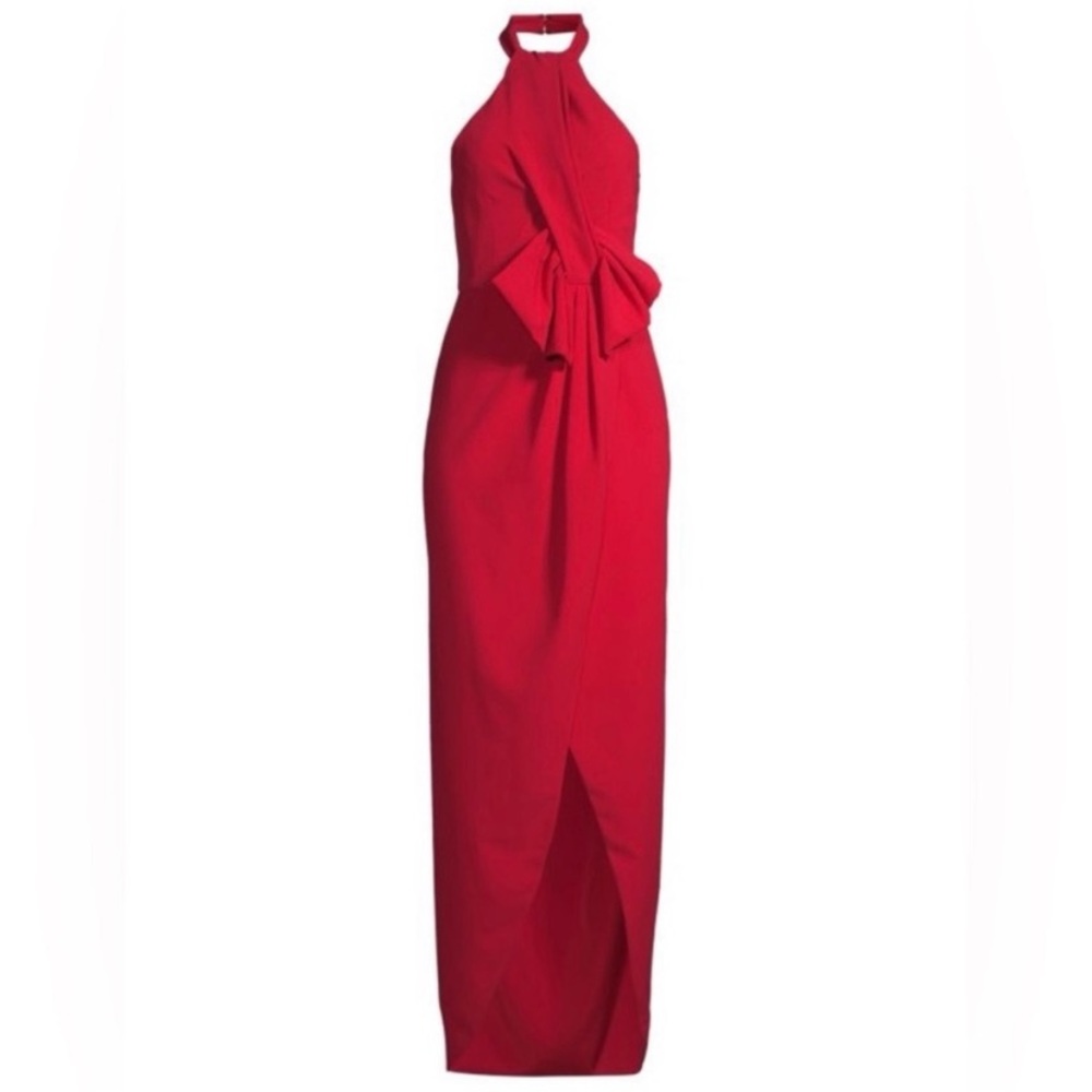 Elegant red dress